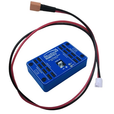 Servo Power Block with XT30 Male to JST-VH Cable Bundle